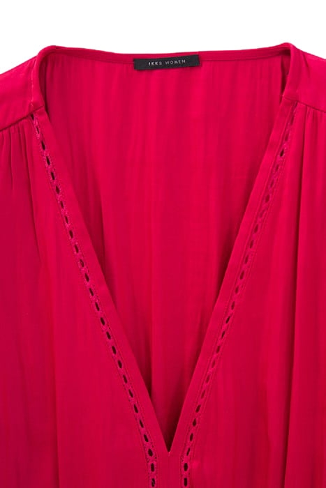 FUCHSIA PEPLUM BLOUSE 4