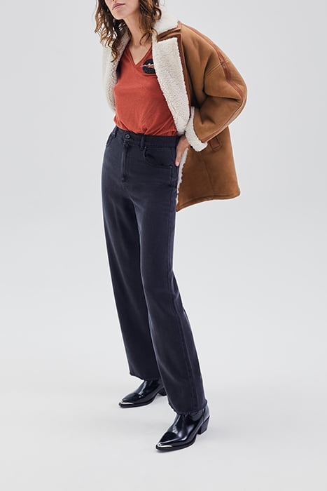 TOMETTE RED GLITTERY T-SHIRT, EMBROIDERED LIPS 4