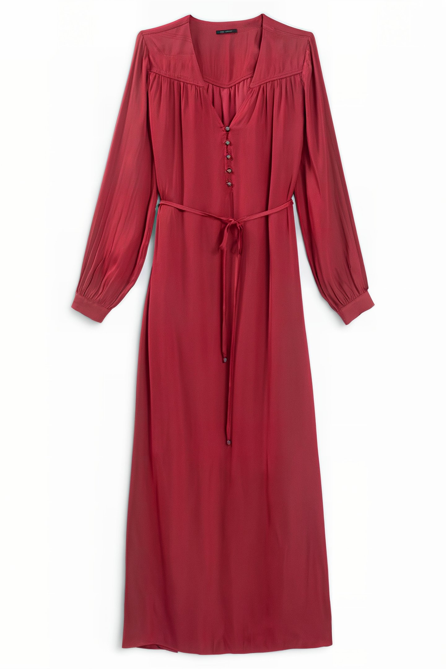 CAMELIA JAPANESE POLYESTER LONG DRESS 3