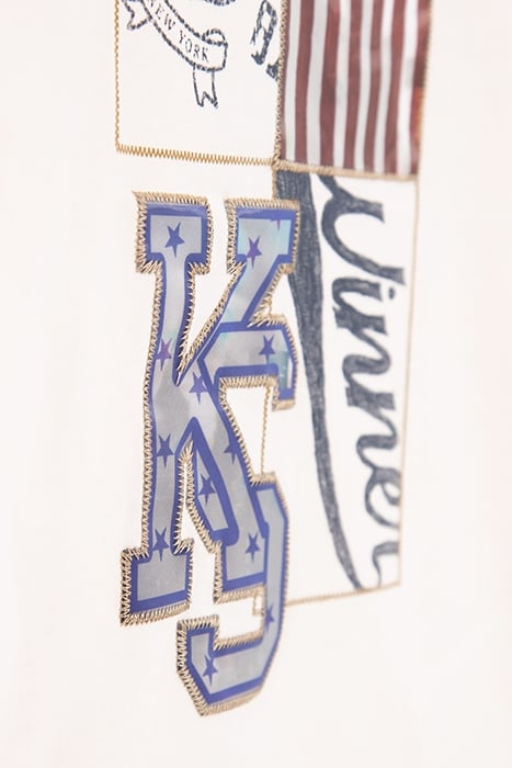 BOYS’ ECRU LENTICULAR IMAGES ORGANIC COTTON T-SHIRT 5