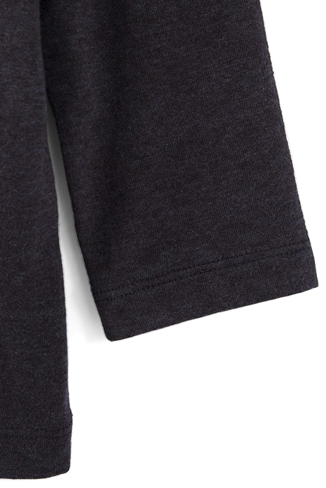 BOYS’ NAVY MARL XL LETTER K-BADGES T-SHIRT 4