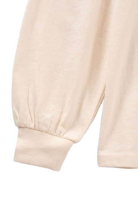 GIRLS’ ECRU T-SHIRT WITH EMBROIDERED NECKLACES 6