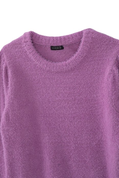 GIRLS’ DARK PINK KNIT SWEATER DRESS 3