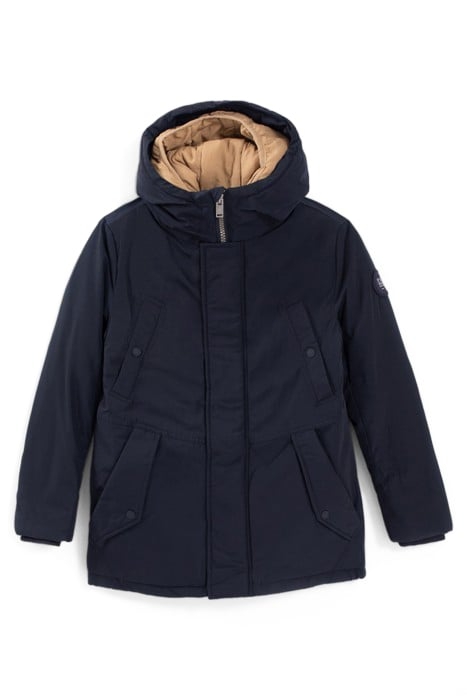BOYS’ 3-IN-1 NAVY PARKA AND REVERSIBLE BODYWARMER 1