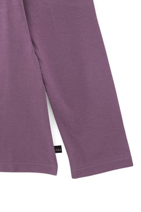 GIRLS’ PINK RUBBER SLOGAN ORGANIC COTTON T-SHIRT 5