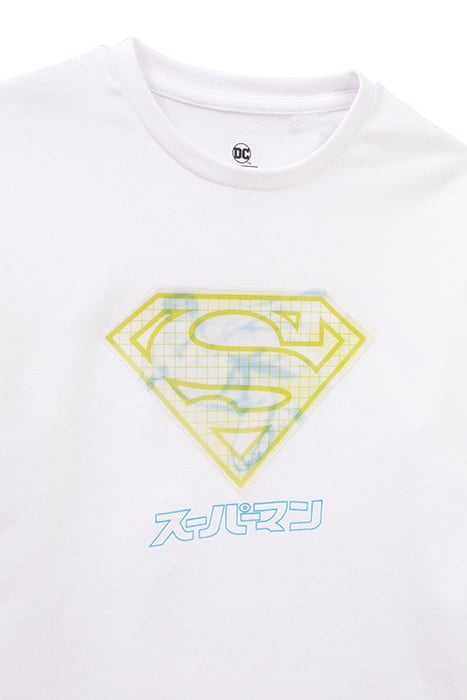 BOYS’ WHITE T-SHIRT WITH LENTICULAR SUPERMAN IMAGE 5