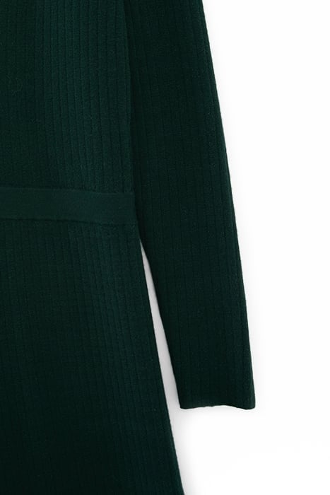 IMPERIAL GREEN RIBBED KNIT JUMPSUIT 5