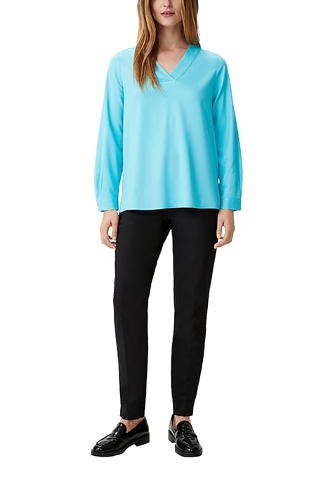 COMMA BLOUSES BLUE GREEN 3