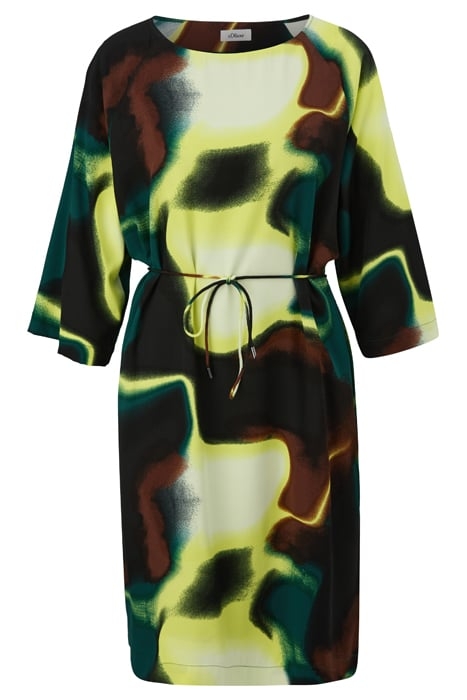 S.OLIVER DRESSES GREY/BLACK 3