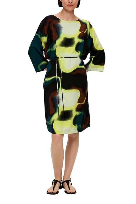 S.OLIVER DRESSES GREY/BLACK 4