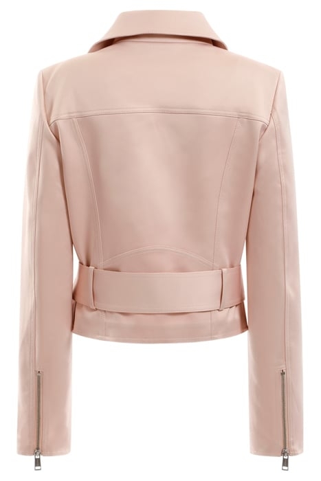 LUNA BELTED CROPPED DOLLY PINK 5