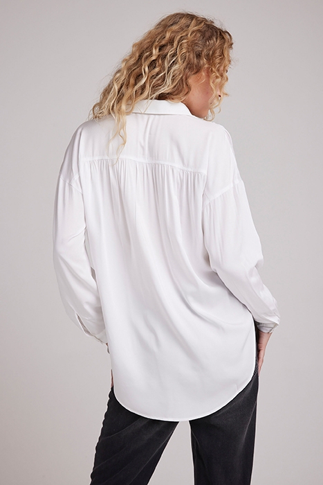 FLOWY SHIRT WHITE 2