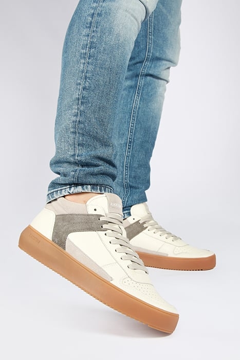 BLACKSTONE - ELGIN - AG108 OFFWHITE IVY GREEN - SNEAKER (MID 6