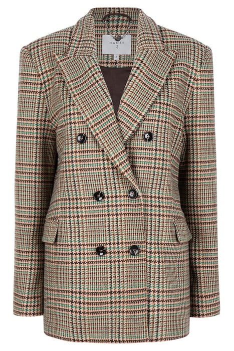 VELLUM CHECK BLAZER MULTICOLOUR 3