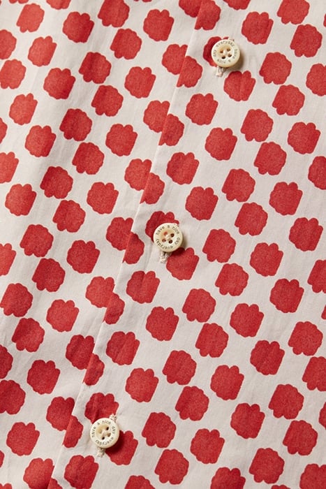 PRINTED SHORT SLEEVE SHIRT POLKA RED BOAT 3