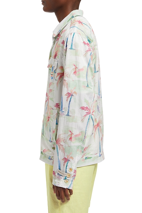 PRINTED TENCEL-HEMP BLOUSON PALMTREE HAWAII AOP 6
