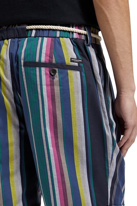 TWILT - BLANKET-STRIPED COTTON BLACK MULTI STRIPE 7