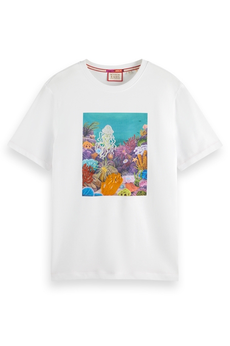 FRONT ARTWORK T-SHIRT WHITE 1