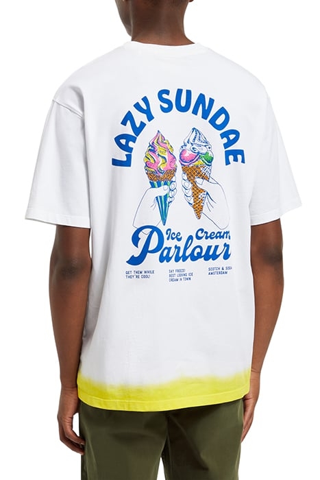 FRONT BACK ARTWORK T-SHIRT WHITE 2