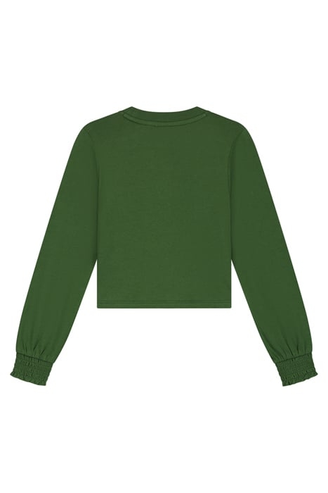 MAYA LONGSLEEVE TSHIRT HUNTER GREEN 2