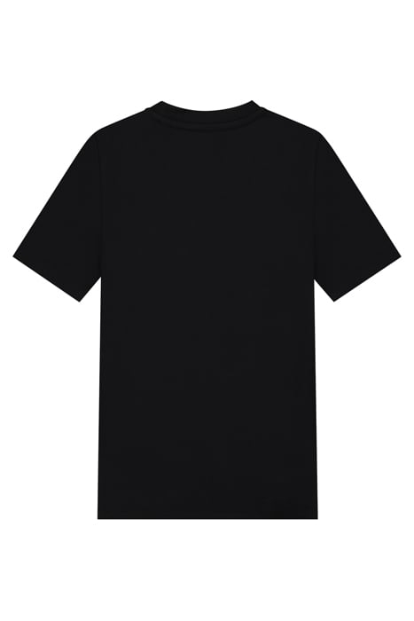 SWIRL LOGO T-SHIRT BLACK 2