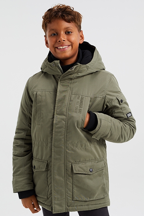 PARKA OLIVE GREEN 1