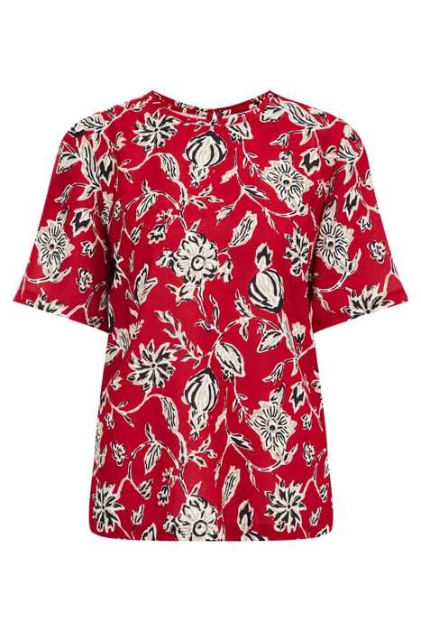 T-SHIRT SAFFRON RED 4