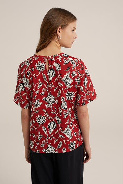 T-SHIRT SAFFRON RED 2