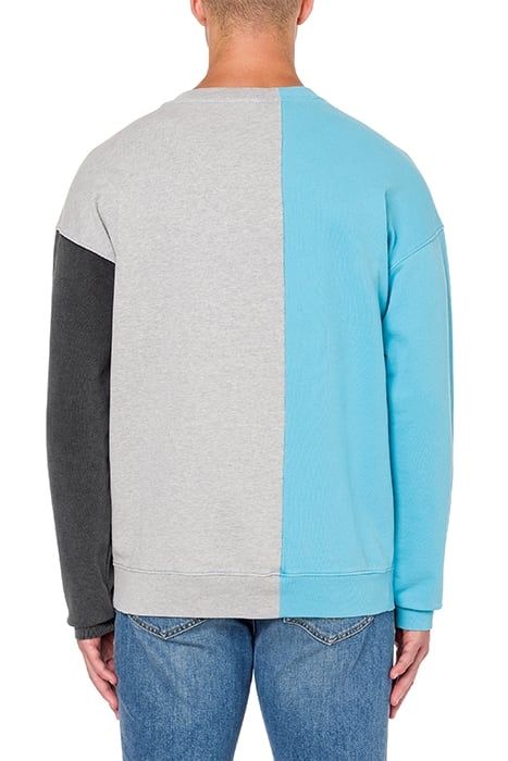 GEOMETRIC LOGO COLOR BLOCK SWEATSHIRT MULTICOLOR 2