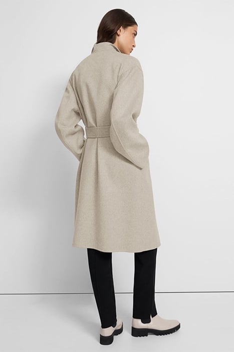 TRENCH COAT IN DOUBLE-FACE WOOL-CASHMERE OATMEAL 2