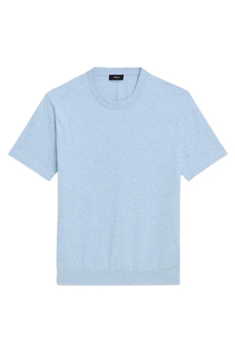 SARIOR TEE IN LIGHT BILEN SKYLIGHT MELANGE 2