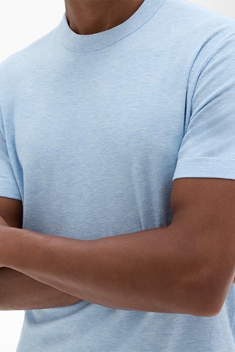SARIOR TEE IN LIGHT BILEN SKYLIGHT MELANGE 3
