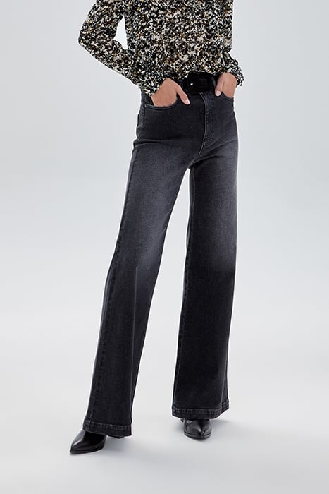 GREY PURE EDITION HIGH-WAIST FLARED JEANS GREY 1