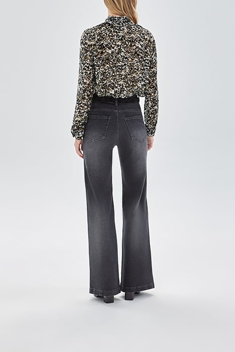 GREY PURE EDITION HIGH-WAIST FLARED JEANS GREY 3