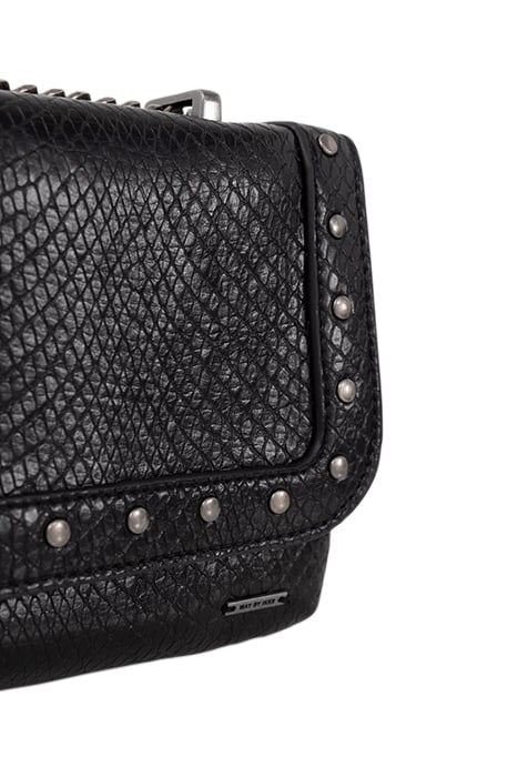 GIRLS’ BLACK EMBOSSED PYTHON-LOOK BAG BLACK 4