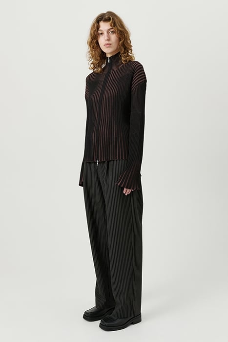 NIKA TOP BROWN MULTI 6