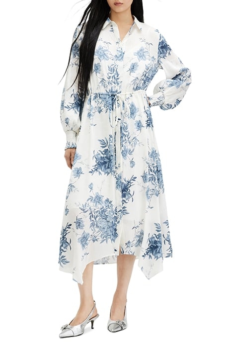 SKYE DEKORAH DRESS DENIM BLUE 4