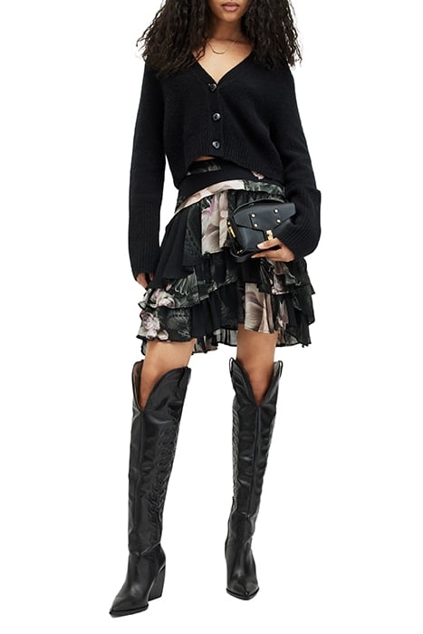 CAVARLY VALLEY SKIRT JET BLACK 3