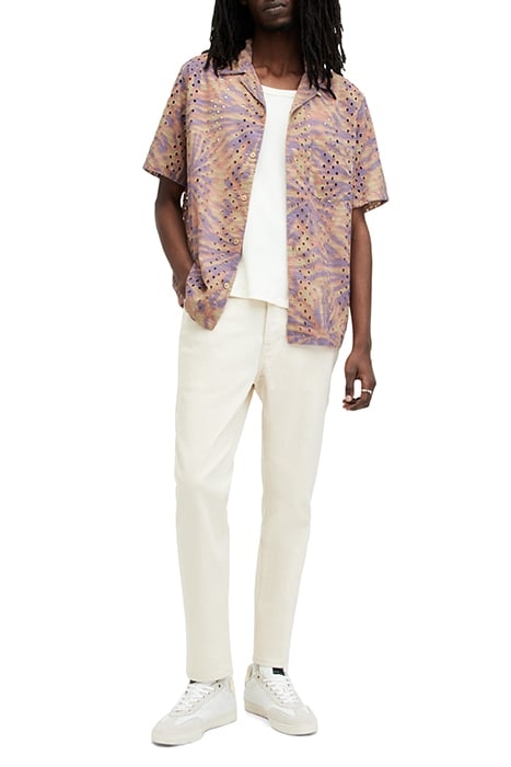 YUCCA SS SHIRT PASTEL/SEPIA BRWN 3