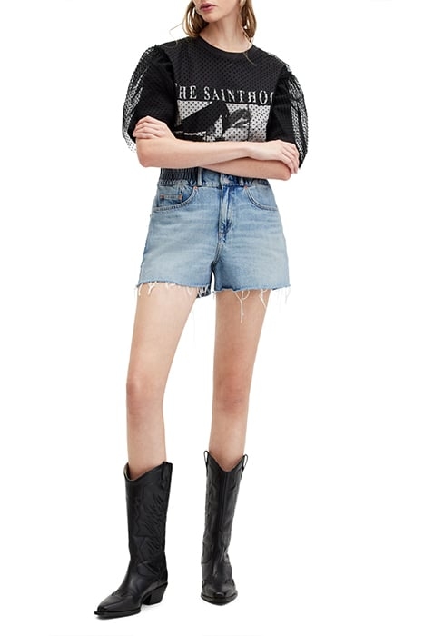 HAILEY DENIM SHORT LIGHT INDIGO 2