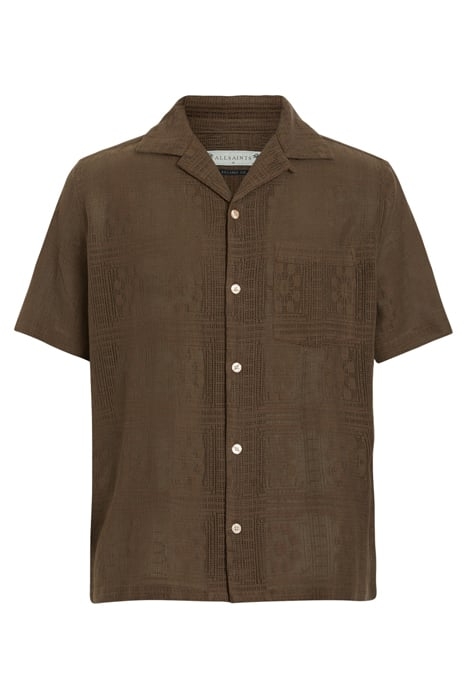 CALETA SS SHIRT WOODLAND BROWN 4
