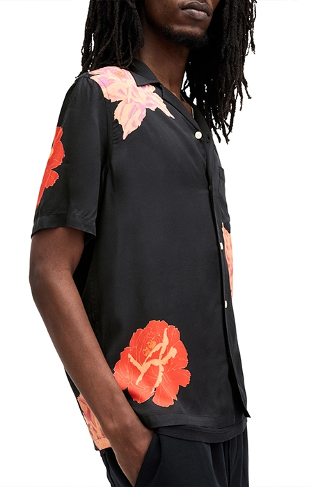 ROZE SS SHIRT JET BLACK 3