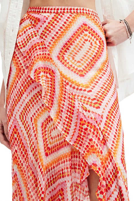 SARA LUISA SKIRT BLOOD ORANGE 7