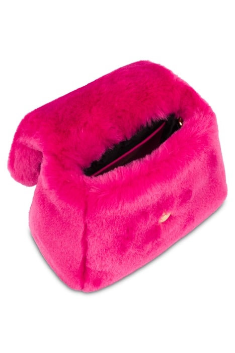 HANDBAG IN SOFT EYES FABRIC PINK 3