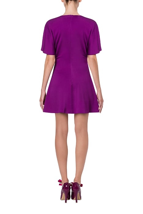 FASHION SKETCH DOUBLE GEORGETTE DRESS MULTICOLOR 2