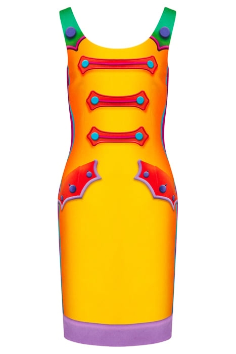 TROMPE L'ŒIL CADY DRESS MULTICOLOR 3