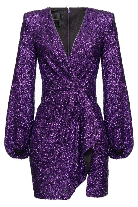 BURANO ABITO FULL PAILLETTES PRISM PURPLE 3