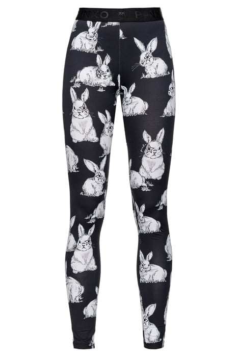 LIMPIDO LEGGINGS JERSEY TECNICO STAMPA RABBIT CON ELASTICO L 1