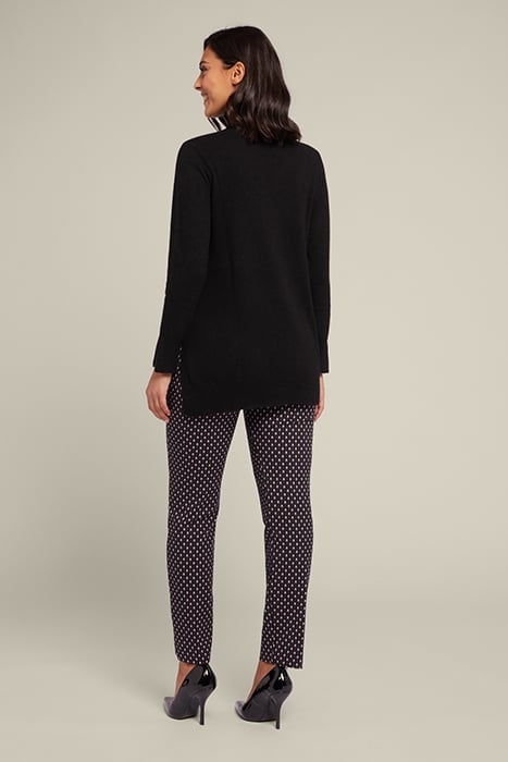 TURTLENECK SWEATER IN FINE YARNS BLACK 3