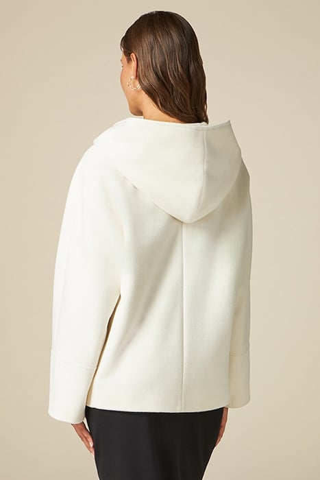 HOODED CAPE WHITE 2